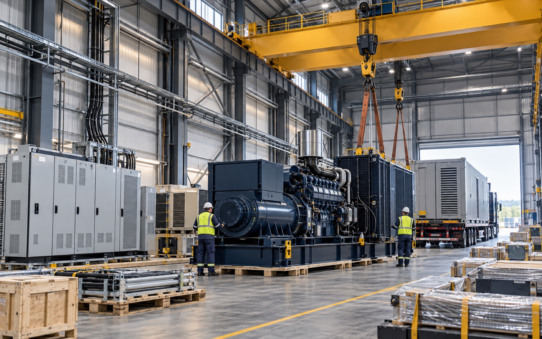 Industrial and material handling equipment